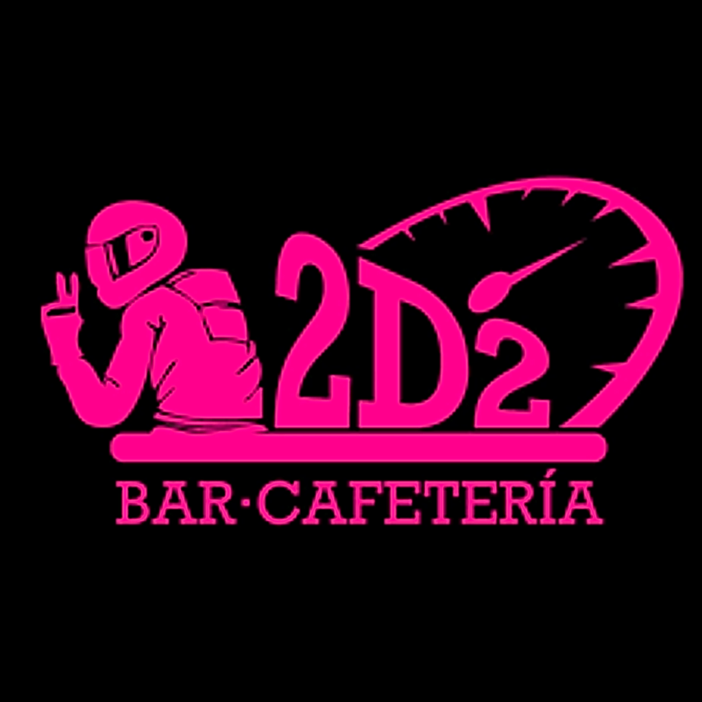 Bar 2D2 Cafetería Logo